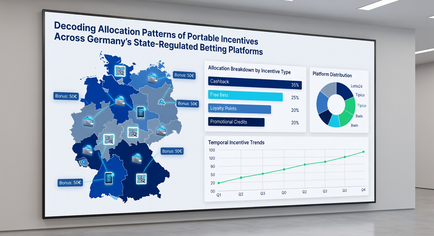 Analyse der Verteilung portabler Anreize auf mobilen Geräten in regulierten Märkten
